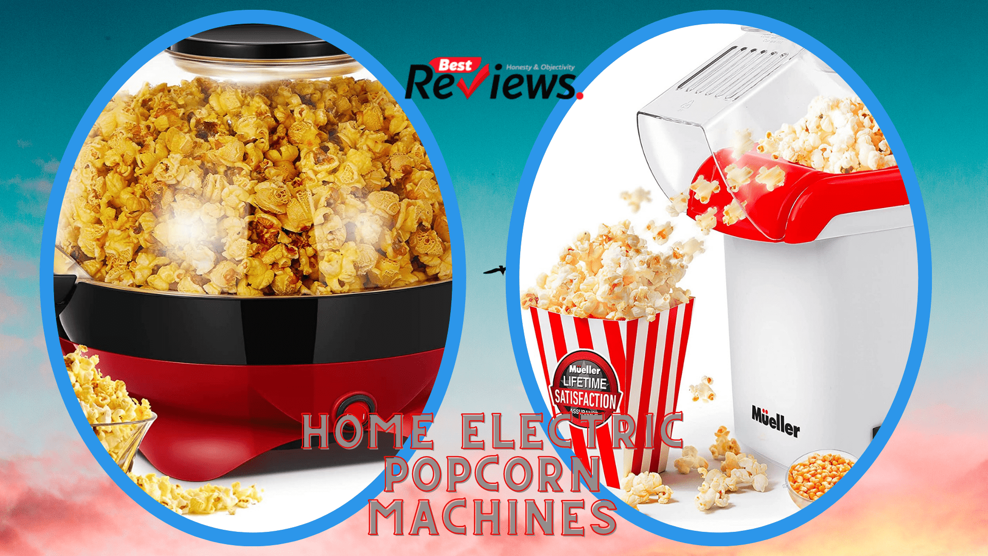 Home electric popcorn machines