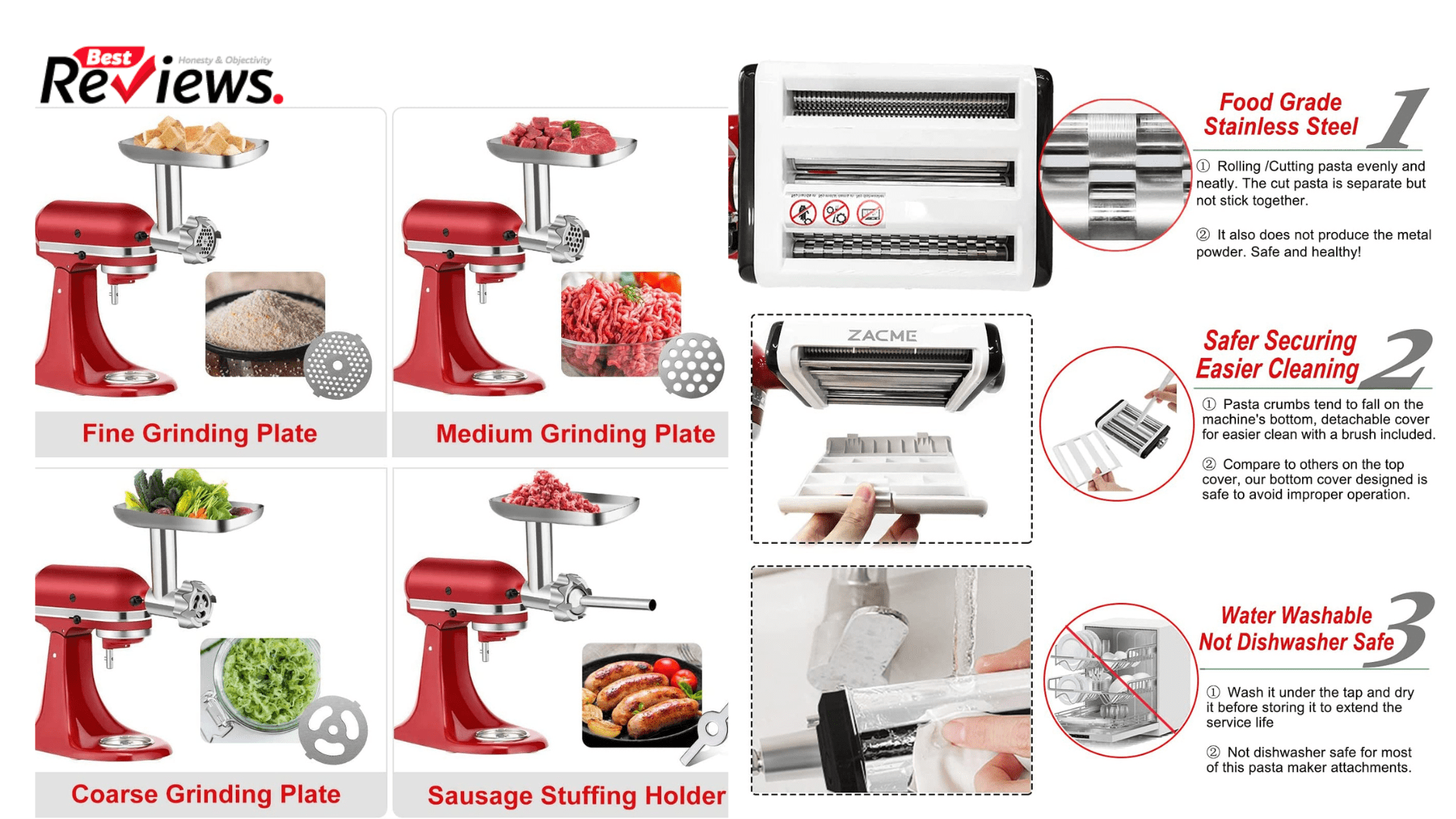KITCHENAID STAND MIXER ATTACHMENTS FEATURES